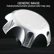 Load image into Gallery viewer, No Toil hoseless vented black gas cap for motorcycle fuel tanks, body view showing secure fit and venting features.