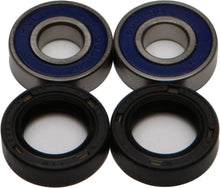 Load image into Gallery viewer, All Balls front and rear wheel bearing and seal kit for drive systems, part number 22-51009, shown with bearings and seals.