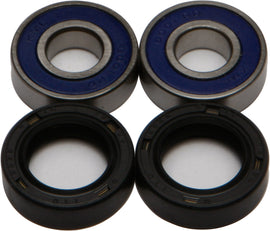 All Balls front and rear wheel bearing and seal kit for drive systems, part number 22-51009, shown with bearings and seals.