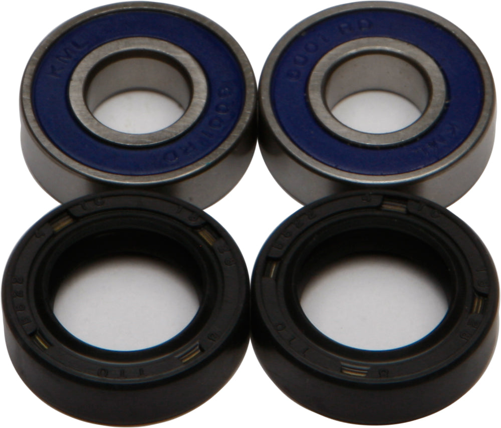 All Balls front and rear wheel bearing and seal kit 22-51009 for drive systems, shown with bearings and seals.