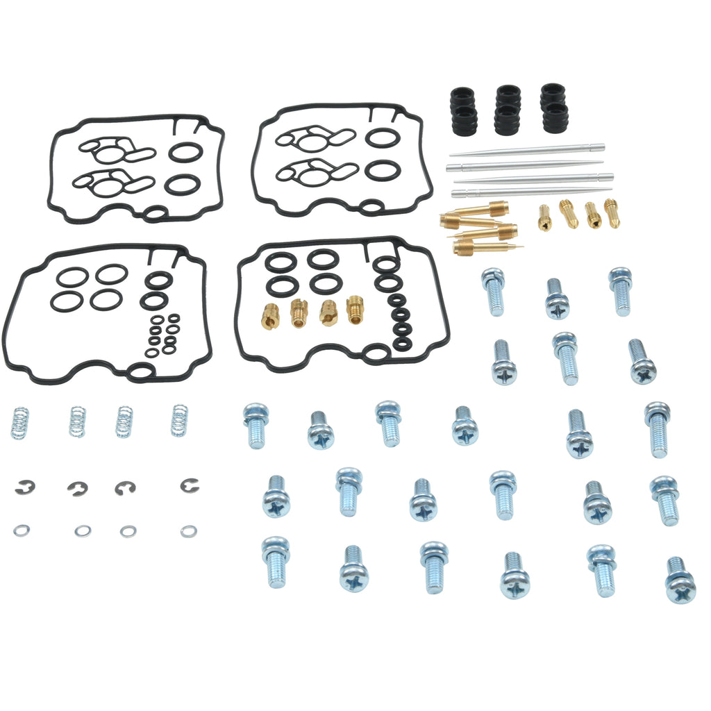 All Balls Bike Carburetor Rebuild Kit 226-10146 for intake, carburetor, and fuel system with various gaskets and components.