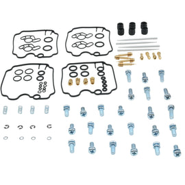 All Balls bike carburetor rebuild kit 226-10146 for intake, carburetor, and fuel system with various replacement parts.