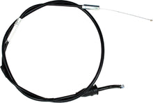 Load image into Gallery viewer, Motion Pro black vinyl throttle cable 70-5050 for motorcycles, showing the flexible cable with black outer sheath and metal fittings.