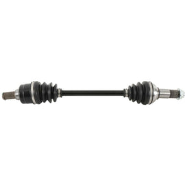 All Balls drive axle 536-0099 showing the metal shaft and rubber seals, designed for motorcycle or ATV application.
