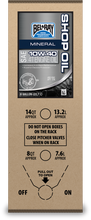Load image into Gallery viewer, Bel-Ray Shop Mineral Engine Oil 10W-40 6-gallon container, chemical product for engine lubrication, with label and safety markings.