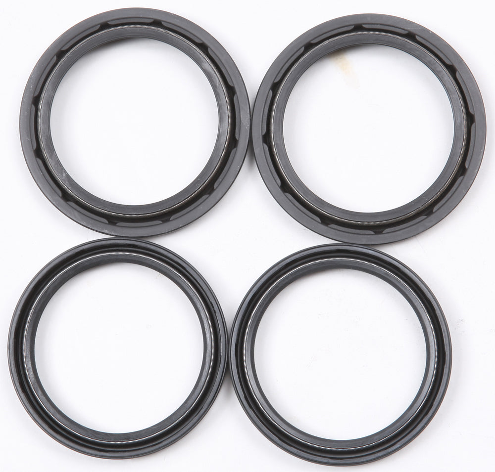 ProX Racing Parts fork seal and wiper kit for Honda, Kawasaki, Suzuki motorcycles, 47x58x10 suspension part, image showing seals and wipers