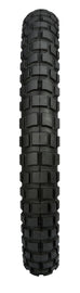 Shinko 804 Dual Sport front tire 110/80B19 with bias ply construction, suitable for off-road and on-road motorcycle riding.