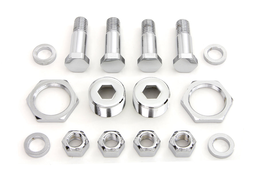 Chrome Rocker Bolt Kit