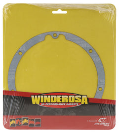 Vertex Kawasaki clutch cover gasket, outer seal, detailed view showing precise fit and material for engine protection.