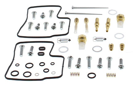 All Balls bike carburetor rebuild kit 226-1617 for intake and fuel system with gaskets, seals, and components.