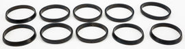 Set of ten James Gasket intake manifold seals, rubber gaskets for automotive engine sealing, durable and high-quality.