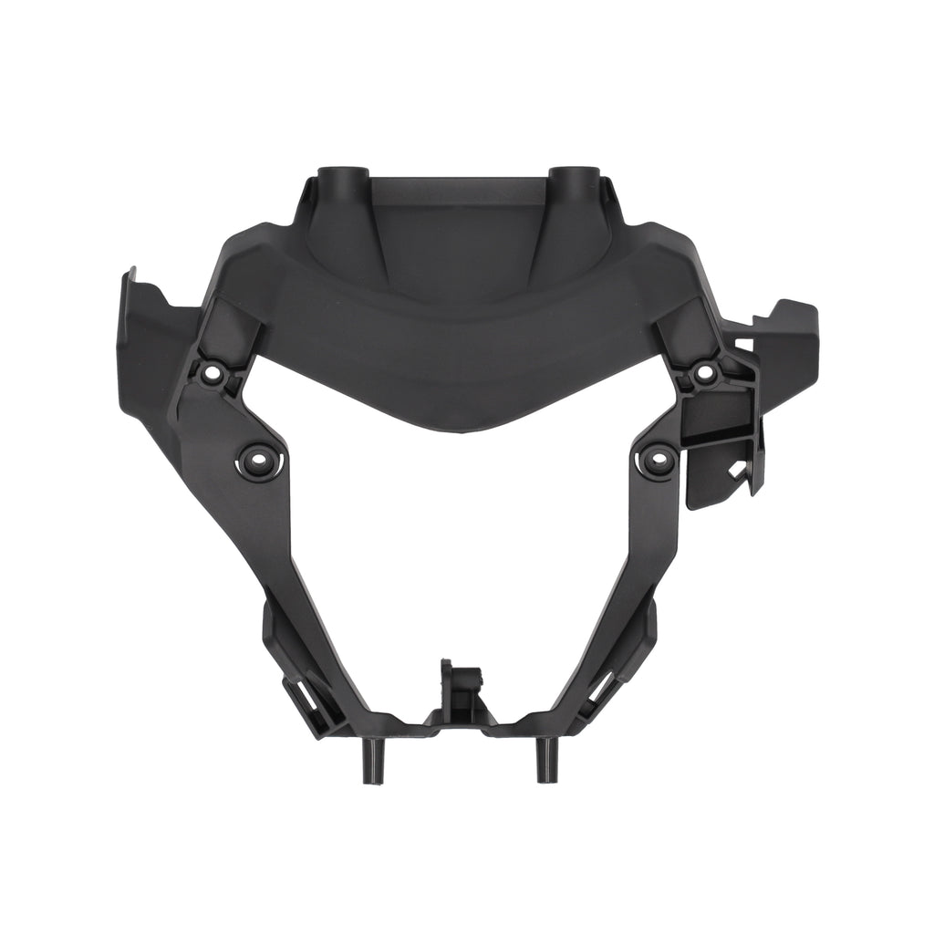 Acerbis black KTM headlight mask body part with mounting points, designed for KTM motorcycle headlight protection.