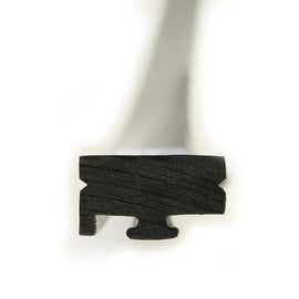 Black SP1 slide runners in size S/M, featuring a sleek design and comfortable fit, shown in the product image.