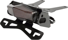 Load image into Gallery viewer, DRC Edge taillight holder kit with grey lens for Honda CRF250 motorcycle, durable mounting component for rear lighting.