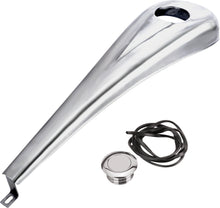 Load image into Gallery viewer, Bagger Nation Dresser Dash Kit for 6 Gallon Tank, raw finish, for Harley Davidson FLH/T models from 2008 to 2021, body image.