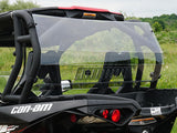 Spike Powersports - Rear Windshield W/Vent Can - 63-1175