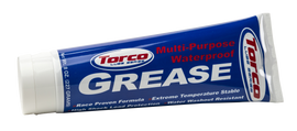 Torco Multi-Purpose Waterproof Grease 8oz container for automotive and machinery lubrication, durable and weather-resistant chemical product.