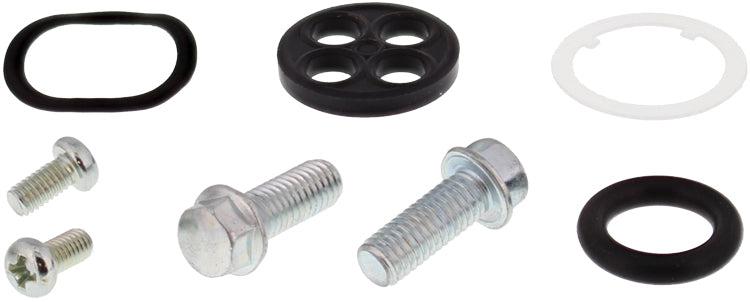 All Balls Fuel Tap Repair Kit for intake and carburetor fuel systems, includes components for fuel system maintenance.
