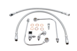 Ultima Lower Brake Line Kit Chrome