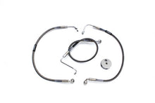 Charger l'image dans la galerie, Stainless Steel Front Brake Hoses 22-5/8 inch and 19-1/2 inc