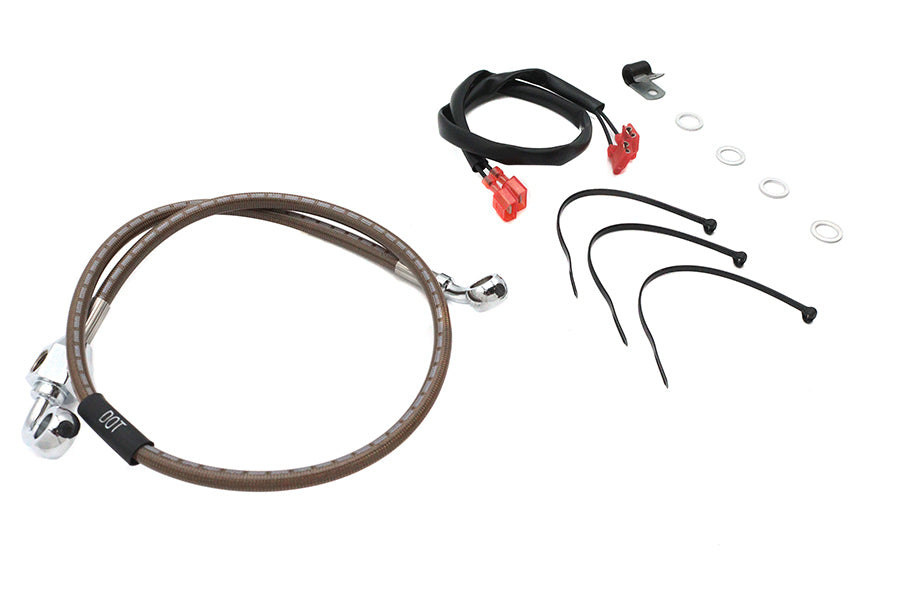 Stainless Steel Rear Bake Hose 29-3/8 inch