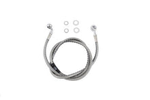 Charger l'image dans la galerie, Stainless Steel Front Brake Hose 43 inch