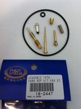 Load image into Gallery viewer, K&amp;L Carburetor Repair Kit 118-2447 for intake and fuel system, includes gaskets and components for carburetor maintenance.