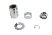 Charger l'image dans la galerie, Rear Axle and Nut Spacer Kit Smooth Style Chrome