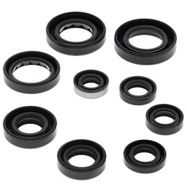 Vertex Oil Seal Set 182-2341, gasket and seal components, close-up of black rubber seals and metal casings.