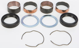 HardDrive suspension fork seal bushing kit for 41mm forks, includes bushings and seals for motorcycle suspension maintenance.