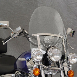 National Cycle heavy-duty motorcycle windscreen for 2019-2021 models, custom 19-21h, 18.75w, durable windshield replacement.