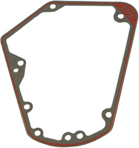 James Gasket cam cover paper bead gasket for Evo 5 engine, shown in a sealed packaging for sealing engine components