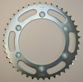 Sunstar steel rear sprocket 43T for Yamaha YZ250 dirt bike, 520 chain size, durable motorcycle sprocket.
