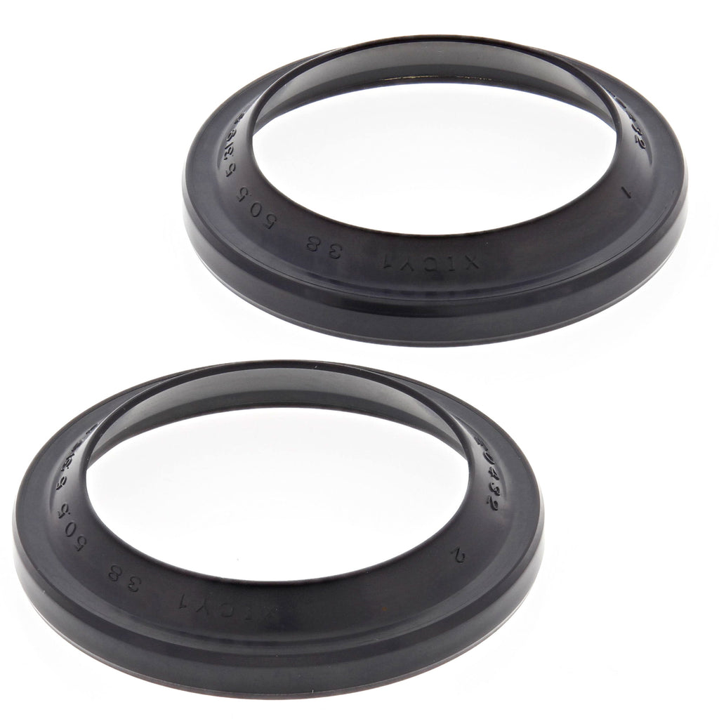 All Balls Fork Dust Seal Kit 22-57119 showing gaskets and seals for motorcycle fork protection and maintenance.