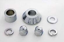 Load image into Gallery viewer, Front Axle Spacer Kit Smooth Style Chrome