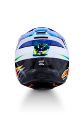 Load image into Gallery viewer, S M3 Falcon Helmet Ece06/Dot Blu/Wh/Blk/Pink Fl/Yl Fl Gl Lg