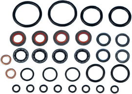 James Gasket air fork seal kit 45849-84-K with gasket and seal components for motorcycle forks, part number 681-4422.