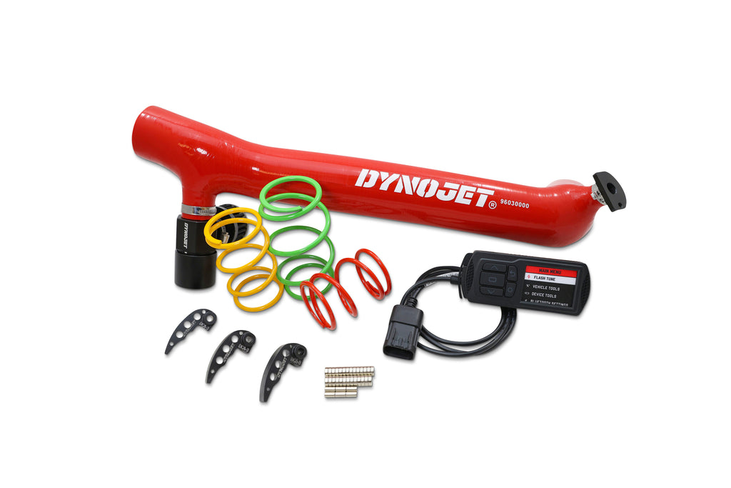 Dynojet Research Stage 3 Engine Management Kit 133-8009 with wiring and components for motorcycle tuning.