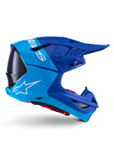 Load image into Gallery viewer, Supertech S M10 Flood Helmet Met Blu/Md Blu/Blk Crb M&amp;G 2x