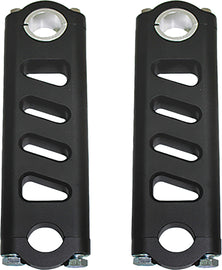 SP1 6-inch fixed height tech riser for hand controls, shown in a professional workspace setting