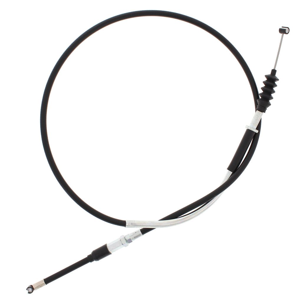 All Balls clutch cable 24-52003 for hydraulic control lines, with metal fittings and protective coating visible in the image.