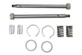 V-Twin 39mm front fork damper tube kit showing metal damper tubes with mounting hardware on a clean background.