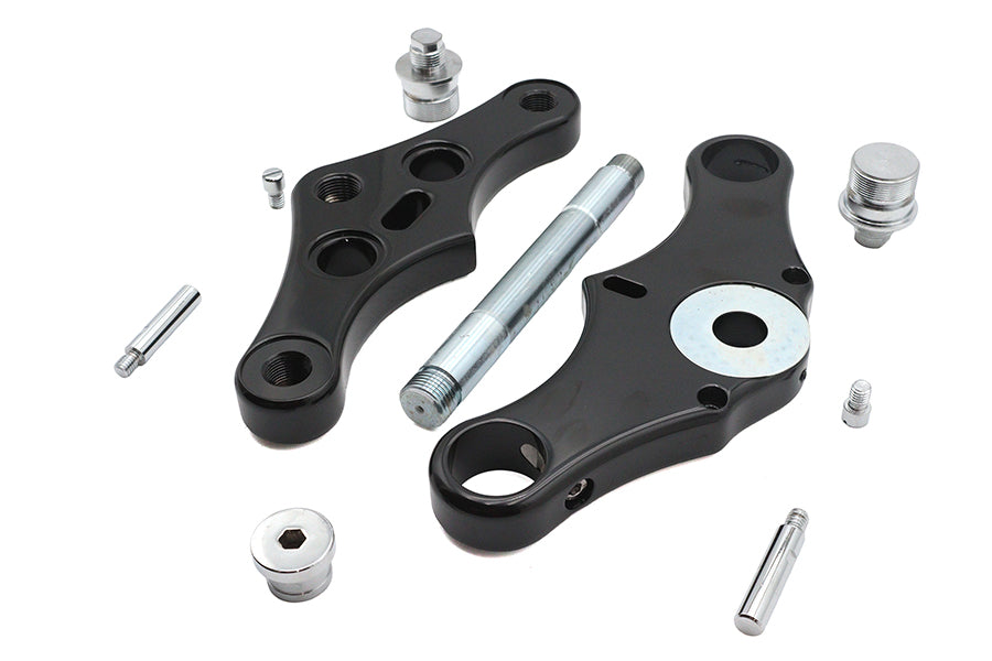 Ultima Black 0 Pointed Triple Tree Set Billet