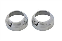 Charger l'image dans la galerie, 39mm Fork Boot Cover Set Chrome