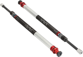 JRI Shocks suspension fork cartridges for Harley Davidson FLH and FLT models from 1997 to 2013, part number 850-01019.
