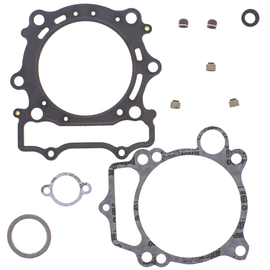 Vertex Top End Gaskets 681-0676 set showing close-up of gasket seals designed for engine top end application.