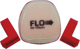 PC Racing Flo Shroud Filters for YZF250/450 motocross bikes, high-performance air filters with durable construction.