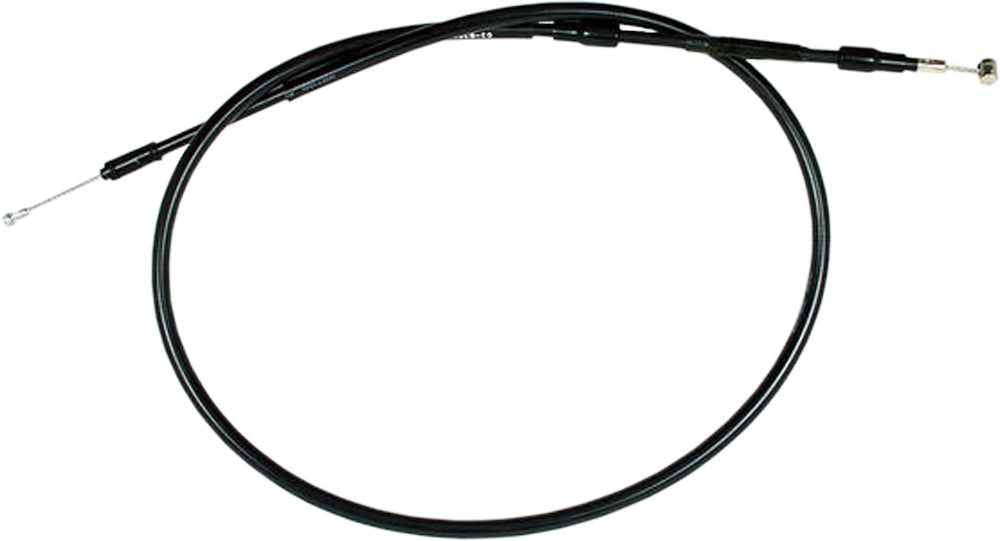Motion Pro black vinyl clutch cable 70-3356 for motorcycle, showing the cable and fittings on a neutral background.
