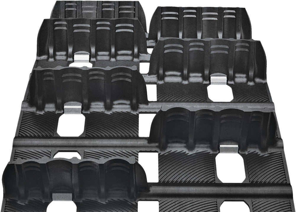 Camso Tire 3.50 Conquer 260 1-Ply Track with 165 x 2.60 15 width, rugged rubber track for off-road vehicles.