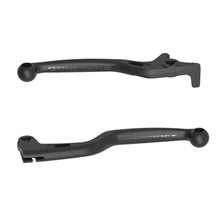 Load image into Gallery viewer, Polisport Plastics Apt black brake or clutch levers for motorcycles, model 64-91634, shown in the image.